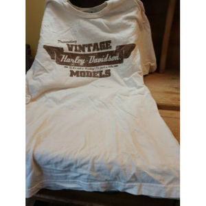 Harley-Davidson T-shirt Crab/Motorcycle On Back Bravado Shirt Med